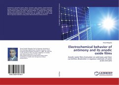 Electrochemical behavior of antimony and its anodic oxide films