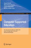 Computer Supported Education