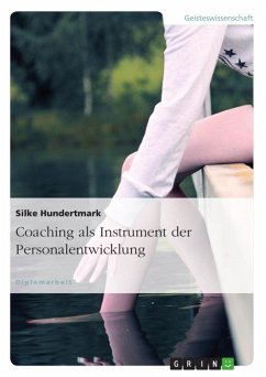 Coaching als Instrument der Personalentwicklung (eBook, ePUB) - Hundertmark, Silke