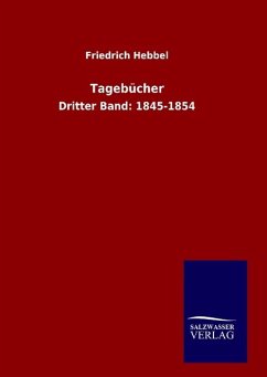 Tagebücher - Hebbel, Friedrich