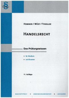 Handelsrecht - Tyroller, Michael;Wüst, Achim;Hemmer, Karl-Edmund