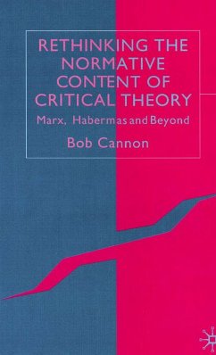 Rethinking the Normative Content of Critical Theory - Cannon, B.