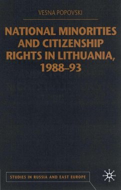 National Minorities and Citizenship Rights in Lithuania, 1988-93 - Popovski, V.