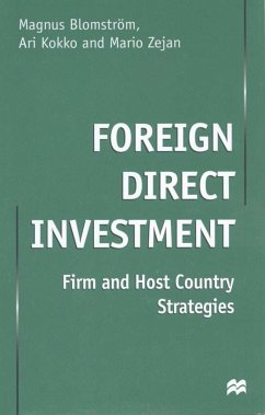 Foreign Direct Investment - Blomstrom, Magnus;Kokko, Ari;Zejan, Mario