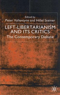 Left-Libertarianism and Its Critics - Vallentyne, Peter