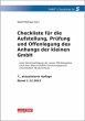Checkliste 5 für die Aufstellung, Prüfung und Offenlegung des Anhangs der kleinen GmbH: - unter Berücksichtigung der neuen Pflichtangaben nach dem ... Musteranhang - Stand 1.12.2015