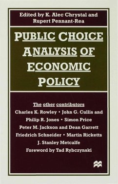 Public Choice Analysis of Economic Policy - Chrystal, K. Alec