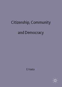 Citizenship, Community and Democracy - Vasta, Ellie