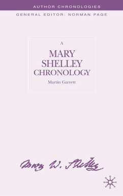 A Mary Shelley Chronology - Garrett, Martin