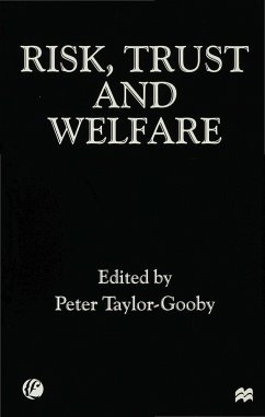 Risk, Trust and Welfare - Taylor-Gooby, Peter