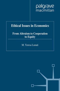 Ethical Issues in Economics - Lunati, M.