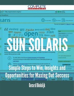 Cover Sun Solaris - Simple Steps to Win, Insights and Opportunities for Maxing Out Success (eBook, ePUB)