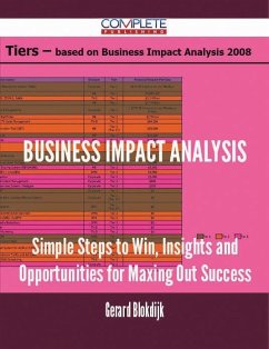 Cover Business Impact Analysis - Simple Steps to Win, Insights and Opportunities for Maxing Out Success (eBook, ePUB)