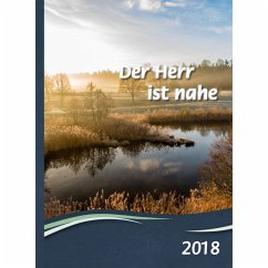 Cover Der Herr ist nahe - Buchkalender, 2018
