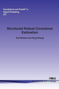Structured Robust Covariance Estimation