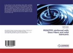 PEEK/PTFE reinforced with Glass Fibers and solid lubricants
