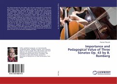 Importance and Pedagogical Value of Three Sonatas Op. 43 by B. Romberg