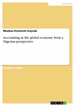 Accounting in the global economy from a Nigerian perspective (eBook, PDF) - Kayode, Musbau Kolawole
