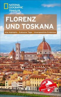 National Geographic Traveler Florenz und Toskana mit Maxi-Faltkarte - Jepson, Tim