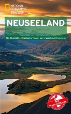 National Geographic Traveler Neuseeland mit Maxi-Faltkarte - Turner, Peter