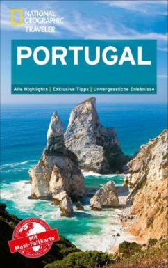 National Geographic Traveler Portugal mit Maxi-Faltkarte - Dunlop, Fiona