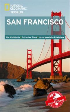 National Geographic Traveler San Francisco mit Maxi-Faltkarte - Dunn, Jerry Camarillo