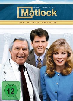 Matlock - Season 8 DVD-Box - Andy Griffith,Nancy Stafford,Julie Sommars