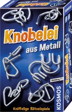 KOSMOS 711221 - Knobelei aus Metall, Mitbringspiel