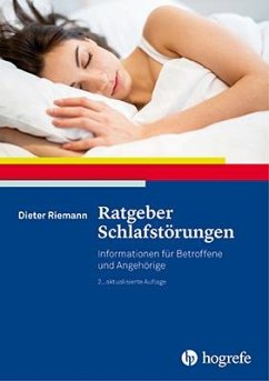 Ratgeber Schlafstörungen - Riemann, Dieter