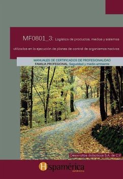 Logística de productos, medios y sistemas utilizados en la ejecución de planes de control de organismos nocivos