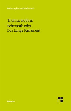 Behemoth oder Das Lange Parlament (eBook, PDF) - Hobbes, Thomas