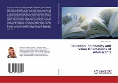 Education, Spirituality and Value Orientations of Adolescents - Jovkovska, Aneta