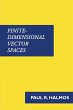 Finite-Dimensional Vector Spaces - Bild 1