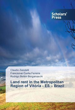 Land rent in the Metropolitan Region of Vitória - ES ¿ Brazil - Zanotelli, Claudio;Cunha Ferreira, Francismar;Bettim Bergamaschi, Rodrigo