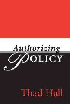 Cover AUTHORIZING POLICY