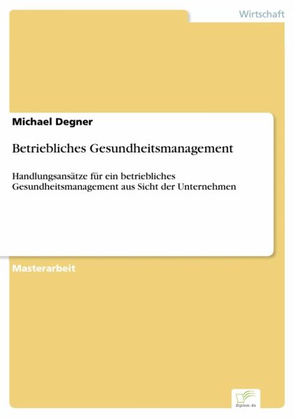 Betriebliches Gesundheitsmanagement (eBook, PDF)