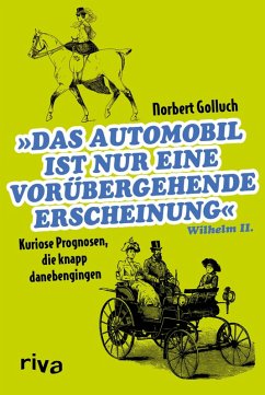 Cover Das Automobil ist nur eine vorübergehende Erscheinung (eBook, ePUB)