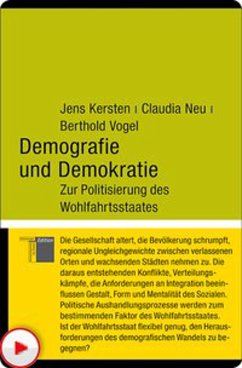 Demografie und Demokratie (eBook, ePUB) - Kersten, Jens; Neu, Claudia; Vogel, Berthold