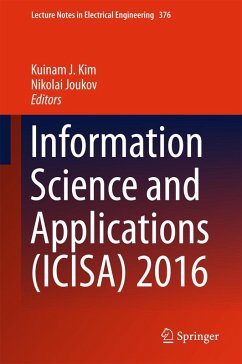 Cover Information Science and Applications (ICISA) 2016