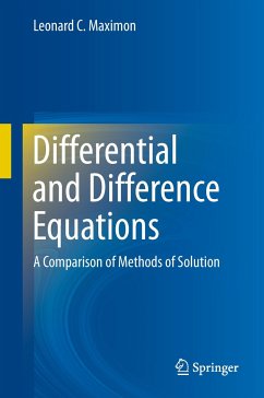 Differential and Difference Equations - Maximon, Leonard C.