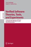 Verified Software: Theories, Tools, and Experiments