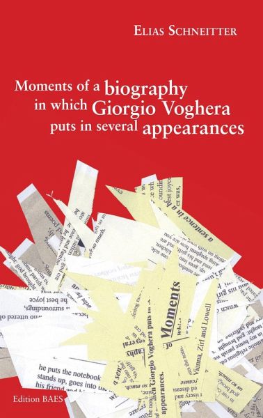 Moments of a biography in which Giorgio Voghera puts in several appearances. Moments of a biography in which Giorgio Voghera puts in several appearances.