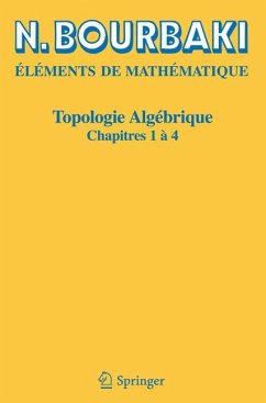 Topologie algébrique - Bourbaki, N.