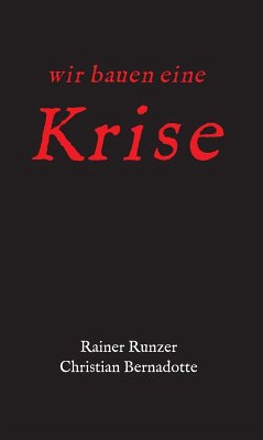 Wir bauen eine Krise (eBook, ePUB) - Runzer, Rainer; Bernadotte, Christian