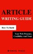 Article Writing Guide: How To Build... - Bild 1