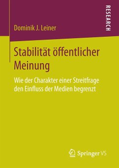 Stabilität öffentlicher Meinung - Leiner, Dominik J.