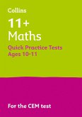 11+ Maths Quick Practice Tests Age 10-11 (Year 6)