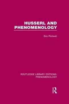 Husserl and Phenomenology - Pivc&