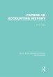 Papers on Accounting History (RLE... - Bild 1