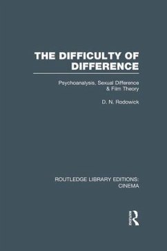 The Difficulty of Difference - Rodowick, D N